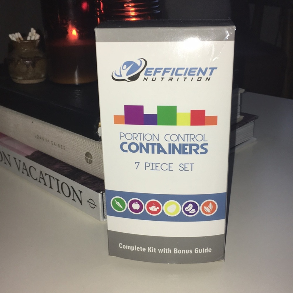Efficient Portion Control Containers 7 Pc Set